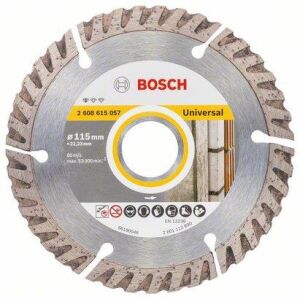 Bosch 115mm Genel Yapı Malzemeleri İçin Elmas Kesme Testeresi 2608615057