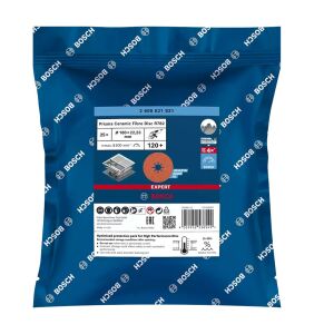 Bosch R782 Expert 180 mm 120 kum Inox Disk Zımpara 25'li 2608621831