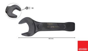 Ceta Form 90 mm Açık Ağız Darbeli (Çakma) Anahtar B23-90