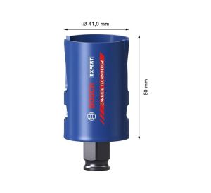 Bosch 41 mm Yapı Malzemeleri İçin Panç 2608900460