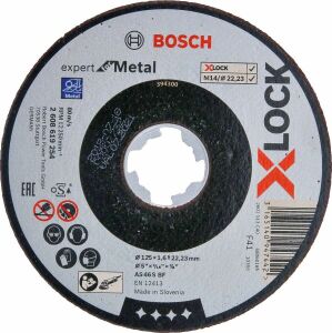 Bosch X-LOCK 125*1,6 mm Expert Düz Metal Kesme Taşı 2608619254