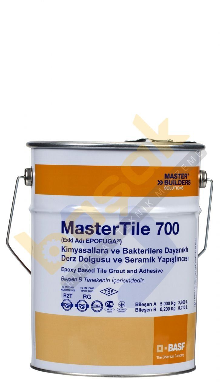 BASF MasterTile 700 Beyaz Epoksi Esaslı Derz Dolgusu 5,2 kg