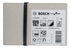 Bosch S 922 BF 100mm 100'lü Esnek Metal Panter Testere Ucu 2608656027