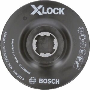 Bosch X-LOCK 115 mm SCM Merkez Delikli Taban 2608601723