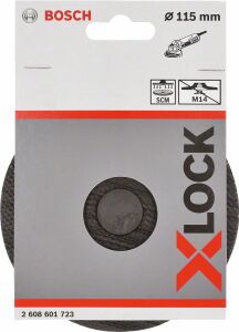 Bosch X-LOCK 115 mm SCM Merkez Delikli Taban 2608601723