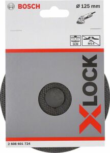 Bosch X-LOCK 125 mm SCM Merkez Delikli Taban 2608601724