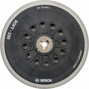 Bosch 150 mm Çok Delikli Zımpara Tabanı Yumuşak 2608601336