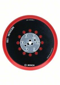 Bosch 150 mm Çok Delikli Zımpara Tabanı Orta 2608601335