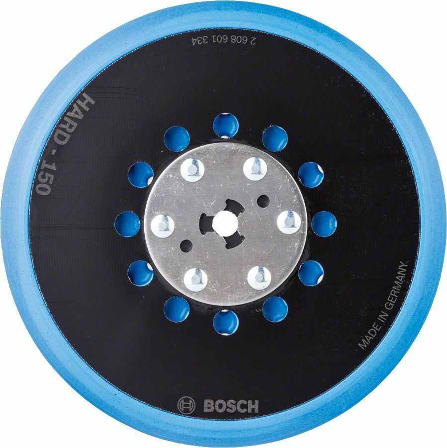 Bosch 150 mm Çok Delikli Zımpara Tabanı Sert 2608601334