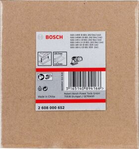 Bosch Delgeç Taban 2608000652