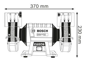 Bosch GBG 60-20 Zımpara Taş Motoru 200 mm 060127A400