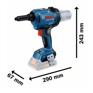 Bosch GRG 18V-16 Akülü Perçin Makinası 2 x 4 Ah ProCore Akü 06019K5001