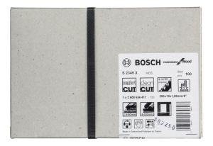 Bosch S 2345 X 150mm 100'lü Progressor Ahşap Panter Testere Ucu 2608654417