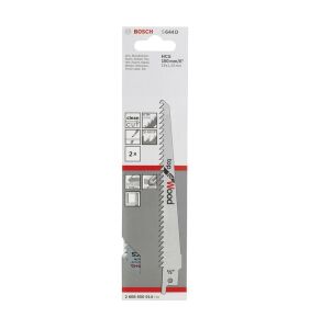 Bosch S 644 D 100mm 2'li Hızlı Kesim Ahşap Panter Testere Ucu 2608650614