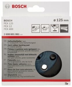 Bosch 125 mm Zımpara Tabanı Sert PEX 2608601061