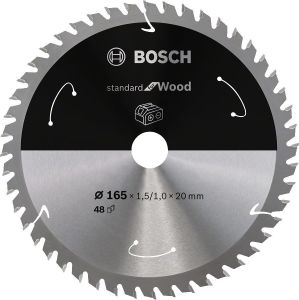 Bosch 165*20 mm 48 Diş Akülü Makineler için Ahşap Testere Bıçağı 2608837687