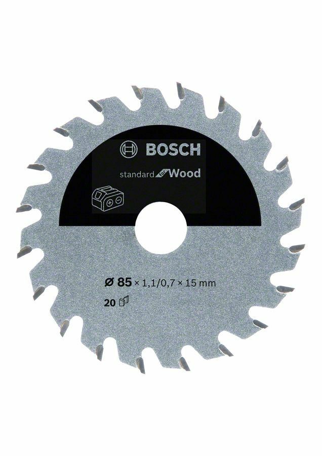 Bosch 85*15 mm 20 Diş Akülü Daireler için Testere Bıçağı Ahşap 2608837666