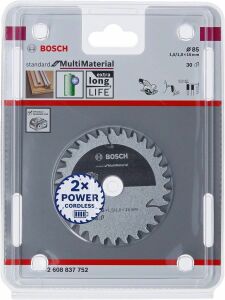 Bosch 85*15 mm 30 Diş Akülü Daire Makineleri için Testere Bıçağı 2608837752