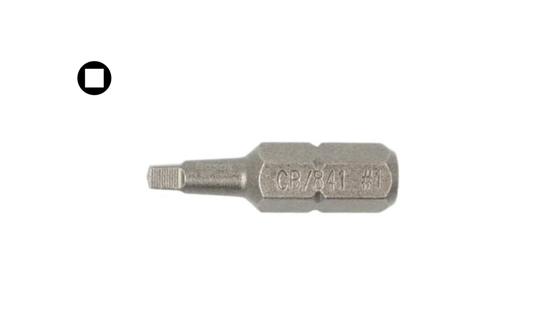 Ceta Form Kare Uçlu Bits No 1 x 25 mm CB/841