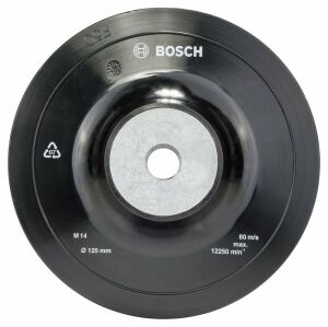 Bosch 125 mm M14 Fiber Disk Zımpara Tabanı 1608601033