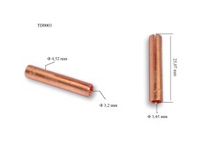 TD0003-32 3,2 mm Fındık Collet-Pens 13N24 Tig 9-20 Trafimet