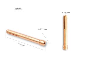TD0001/16 1,6 mm Collet-Pens Tig 17-18-26 10N23 Trafimet