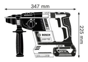 Bosch GBH 18V-26 F 6 Ah Çift Akülü Kırıcı/Delici-Çanta 0611910003