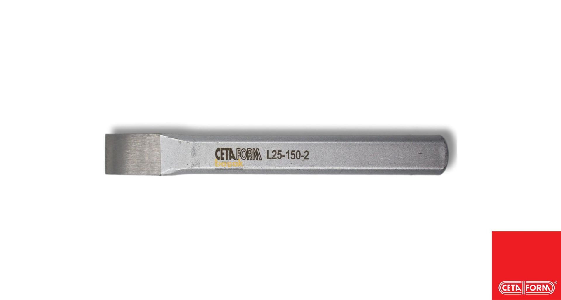 Ceta Form 150 mm Düz Keski L25-150-2