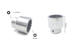 Ceta Form 50 mm 1” 12 Köşe Yıldız Lokma Anahtar C42-B50