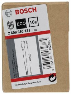 Bosch SDS Plus 10'lu Yassı Keski  250 x 20 mm 2608690131