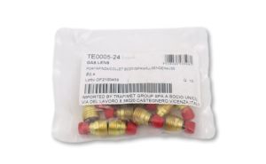 TE0005/24 2,4 mm Fındık Gaz Lens Collet Body-Pens Tutucu 45V44 Trafimet