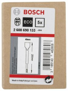 Bosch SDS Plus Yassı Keski 5'li 250 x 40 mm 2608690133