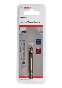 Bosch PC Plus için HSS-Co Ø7,15x65mm Merkezleme Ucu 2608594257