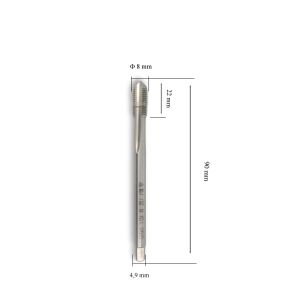 MTE M8x1 İnce Diş Makina Kılavuzu Düz HSSE DIN 374/C