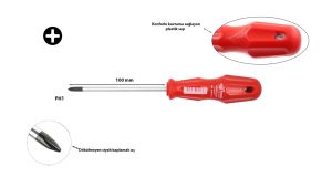 Ceta Form PH1 x 100 mm Yıldız Tornavida 4200/52M