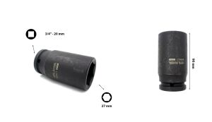 Ceta Form 27 mm 3/4 Havalı Derin Lokma Anahtar C74-H27
