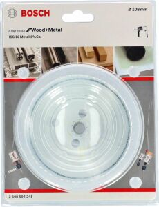 Metal ve Ahşap 108 mm Hss Bi-Metal %8 Kobaltlı Delik Testeresi BOSCH 2608594241