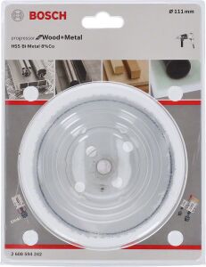 Metal ve Ahşap 111 mm Hss Bi-Metal %8 Kobaltlı Delik Testeresi BOSCH 2608594242