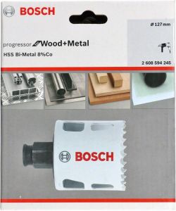 Metal ve Ahşap 127 mm Hss Bi-Metal %8 Kobaltlı Delik Testeresi BOSCH 2608594245
