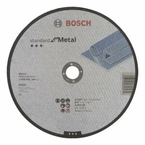 Bosch 230x3 mm Standart Metal Kesme Taşı Düz 2608603168
