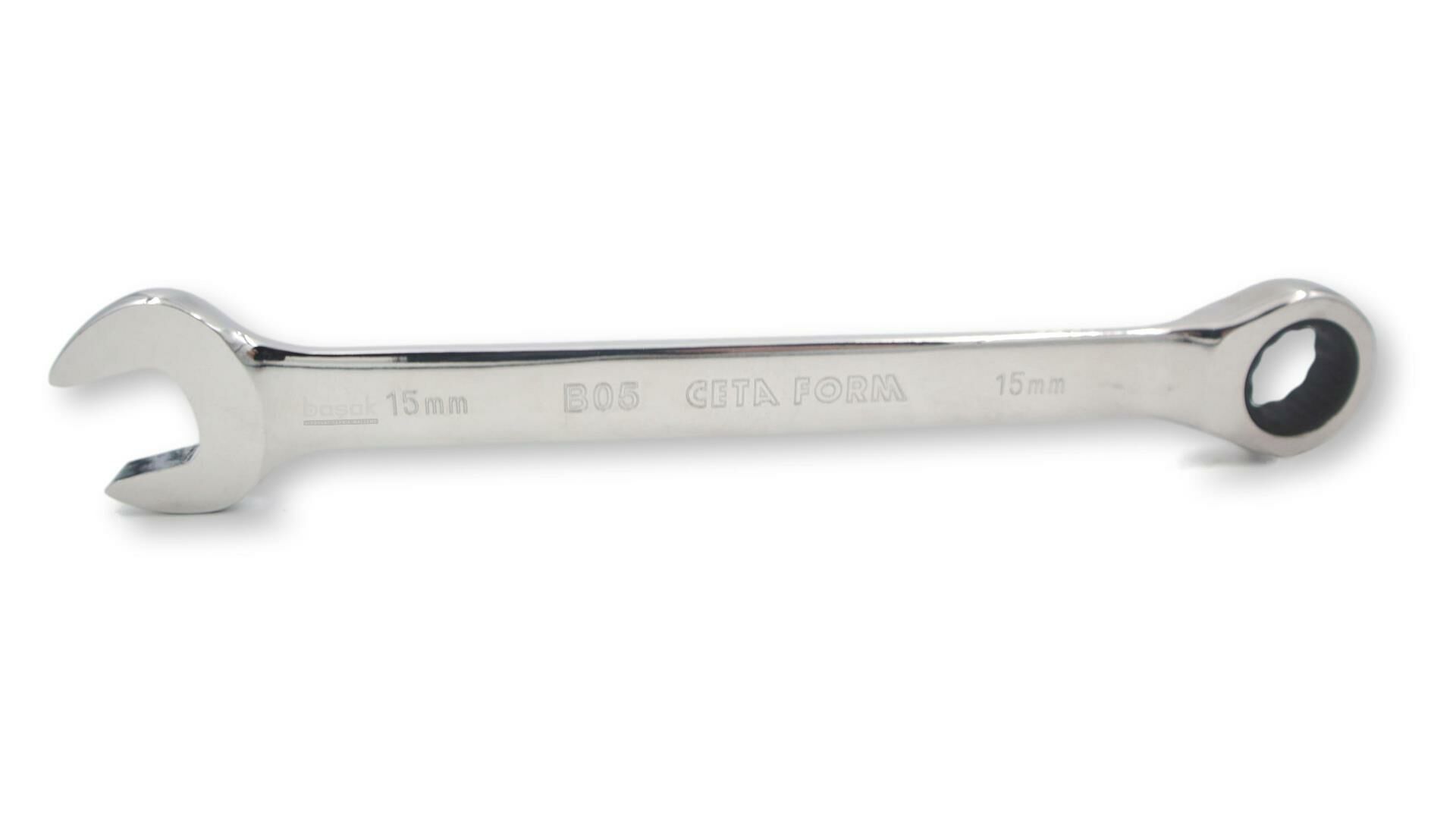 Ceta Form 15 mm Cırcırlı Kombine Anahtar B05-15