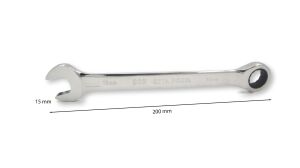 Ceta Form 15 mm Cırcırlı Kombine Anahtar B05-15