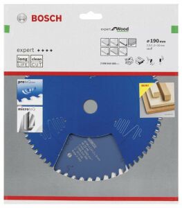 Bosch Ahşap Kesme Daire Testere Bıçağı 190*30 mm 48 Diş Expert 2608644085
