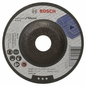 Bosch 115x6 mm Standart Metal Taşlama Taşı 2608603181