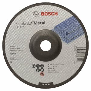 Bosch 180x6 mm Standart Metal Taşlama Taşı 2608603183