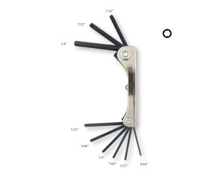 Ceta Form K99-F2M/2 Çakı Tipi Inch Allen Takımı