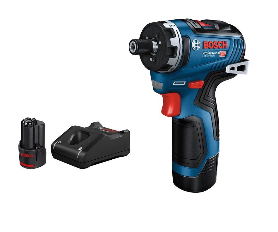 Bosch GSR 12V-35 HX 12V Akülü Vidalama Makinesi 2x3 Ah 06019J9101