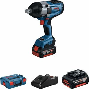 Bosch GDS 18V-1050 H 2x5Ah Akülü Darbeli Somun Sıkma Makinesi 06019J8522