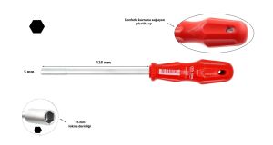 Ceta Form 5 mm Lokma Tornavida 1305M