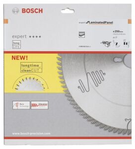 Bosch Laminant Parke Kesme Testeresi 250*30 mm 48 Diş Expert 2608642514